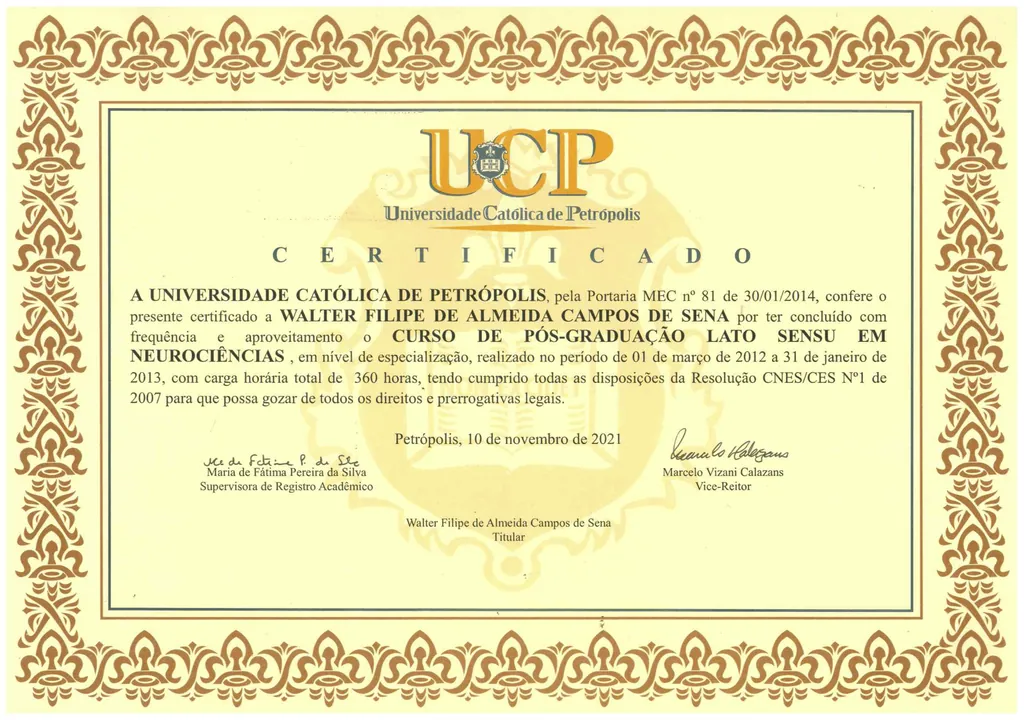 Certificate preview