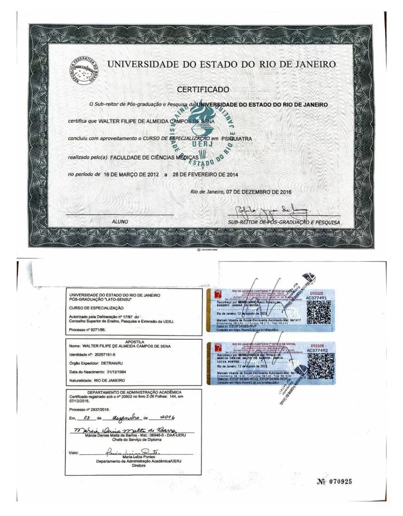 Certificate preview